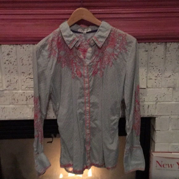 Johnny Was Button Down - Picture 1 of 4